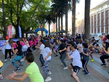 En Curicó se celebró el día de la alimentación saludable