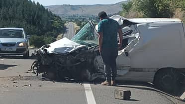 Conductor muere tras chocar con camión en la Ruta K-40 de San Rafael