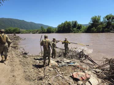 Encuentran cuerpo de menor que fue arrastrado por el río Tinguiririca en Santa Cruz