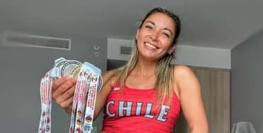 Evelyn Ortiz despidió el Sudamericano Master de Lima con cuatro medallas