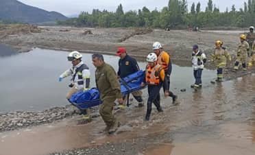 Encuentran cuerpo de mujer que se lanzó al Tinguiririca: su hijo sigue desaparecido