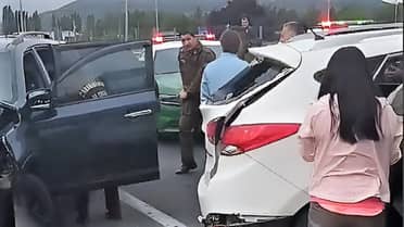 Carabineros recupera auto robado a conductor Uber