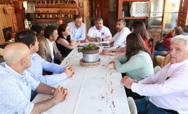 Alcalde de Rauco y seremi de Obras Públicas revisaron proyectos en sectores de la comuna