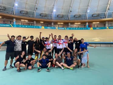 Excelente fin de semana para el ciclismo curicano en el Campeonato Nacional de Pista