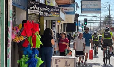 Robo frustrado a joyería en el centro de Curicó: Uno de los responsables fue detenido