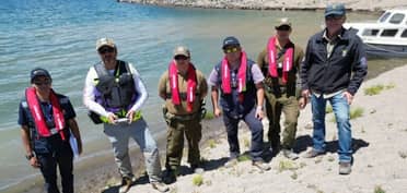 Intensifican fiscalización pesquera en Laguna del Maule