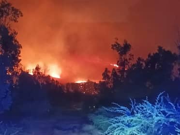 Incendio en San Javier y Retiro ha destruido más de 900 hectáreas