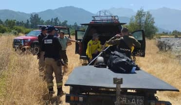 Encuentran cuerpo en río Teno: podría corresponder a bañista desaparecido