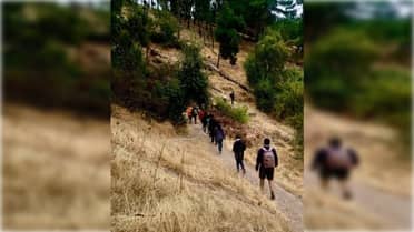 Con éxito se realizó la actividad “Trekking al Amanecer” en el cerro Carlos Condell