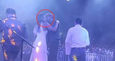 Revelan video de momento exacto en que vocalista de Glup! acosó a animadora Melina Noto