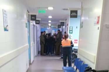 Mujer amenazó y agredió a personal del SAR Aguas Negras de Curicó