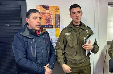 Alcalde de Romeral sostuvo reunión de coordinación con nuevo jefe de la Tenencia de Carabineros