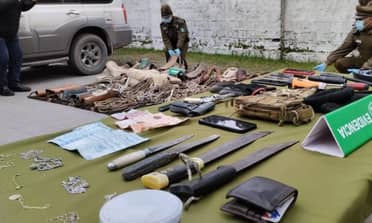 Carabineros de Curicó detuvo a cinco sujetos por millonario robo a vivienda en Potrero Grande