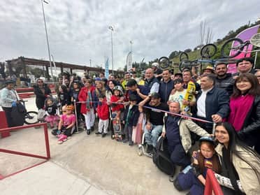 Inauguran esperado Skatepark en el Cerro Condell de Curicó