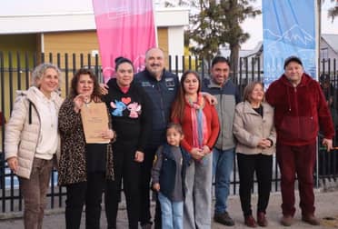 Municipio de Molina entregó nueva sede social para la Villa Santa Amalia de Lontué