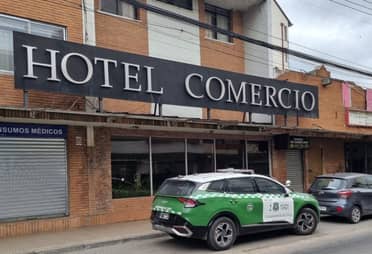 Guardia fue encontrado fallecido en Hotel Comercio de Curicó