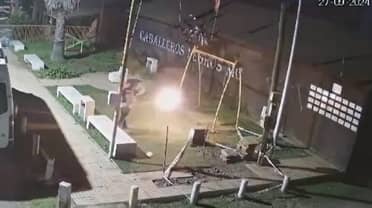 Investigan atentado incendiario contra “Caballeros Negros” de Romeral