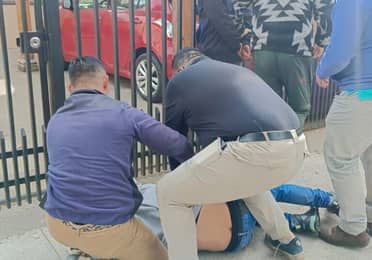 Inspectores de Seguridad Pública de Curicó retuvieron a sujetos que cometieron robo a empresa CMET
