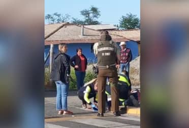 Mujer quedó grave tras ser atropellada por minibús en camino a Potrero Grande