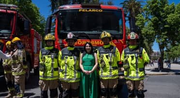 Gobierno Regional entrega nuevos carros a Bomberos de la región del Maule