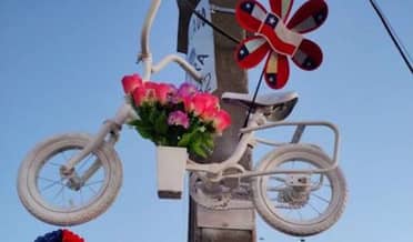 Roban bicicleta que recordaba a mujer fallecida en trágico siniestro en Curicó