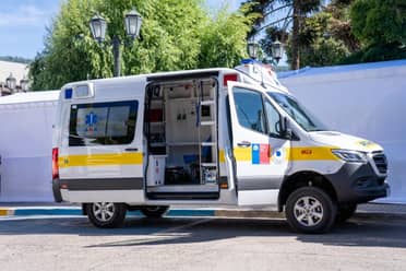 Gobierno Regional del Maule entregó tres nuevas ambulancias al Hospital Modular de Licantén