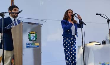 Carolina Muñoz asumió su segundo período como alcaldesa de Hualañé