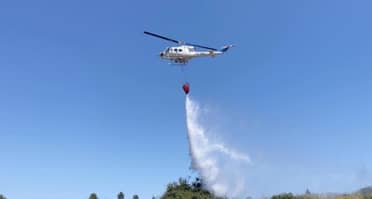 Incendio forestal en Teno controlado tras consumir 1.6 hectáreas