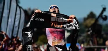 Diego Moya y Macarena Salazar fueron los mejores chilenos en el Ironman 70.3 de Pucón