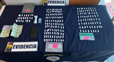 PDI Linares detiene a dos personas por infracción a la Ley de Drogas en Longaví y Linares