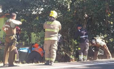 Camionero que mató a motociclista en Linares se entregó a la policía y fue detenido