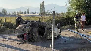 Cinco fallecidos deja accidente de tránsito registrado a la altura de Requínoa en la Ruta 5 Sur
