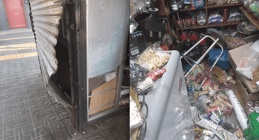 Kiosco en pleno centro de Curicó sufre millonario robo