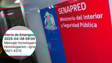 Fiscalizan a empresas de telefonía por error en mensaje de prueba del Sistema de Alerta de Emergencia (SAE)