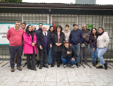 Diputado Celedón y seremi de Desarrollo Social visitaron Centro de Día del Hogar de Cristo en Talca