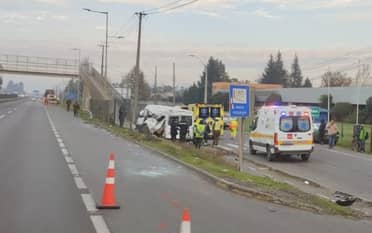 Conductor de furgón que colisionó con niños en su interior habría dado positivo por cocaína