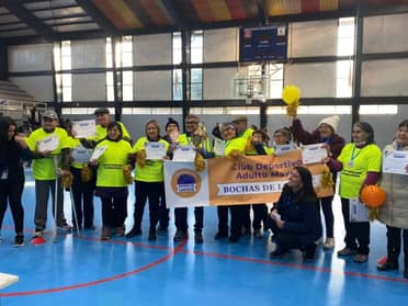 Lontué, Sagrada Familia y Romeral se quedaron con el podio del III Encuentro Regional de Bochas Adaptado