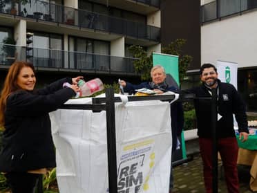 Curicó amplía reciclaje domiciliario a 25 edificios