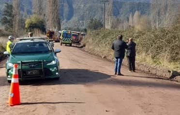 Fatal colisión frontal en Teno cobra la vida de conductor y deja a dos mujeres lesionadas