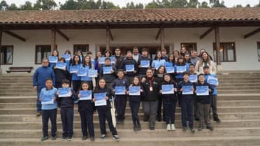Municipio de Licantén realizó premiación de concurso "ImaginArte Libre” en el Colegio Dr. Manuel Avilés