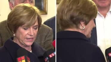 Evelyn Matthei se agota ante preguntas por caída en encuestas: "¡Basta!" y tensión en Chile Vamos