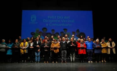 Municipalidad de Curicó rinde homenaje a sus dirigentes vecinales