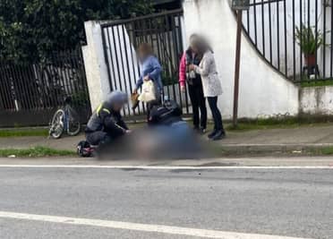 Ciclista muere tras ser atropellado por furgón en Hualañé