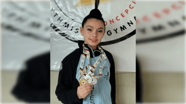 Gimnasta curicana destaca en Copa Alemania de Concepción