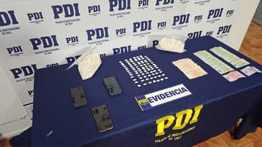 PDI desarticula banda narco en Molina dirigida por un reo desde Cauquenes