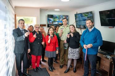 Rauco inaugura nueva sala de monitoreo y amplía su red de televigilancia para fortalecer la seguridad