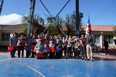 Liceo Bicentenario Augusto Santelices de Licantén celebra un nuevo aniversario