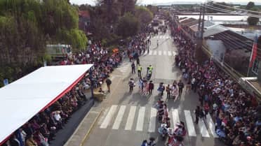Romeral celebra las Fiestas Patrias con más de 5 mil personas en las calles