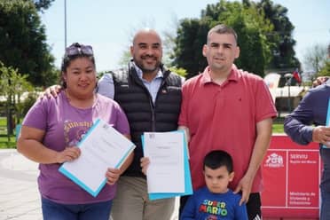 Conjunto habitacional Don Sebastián III de Lontué recibió las escrituras de sus nuevas casas