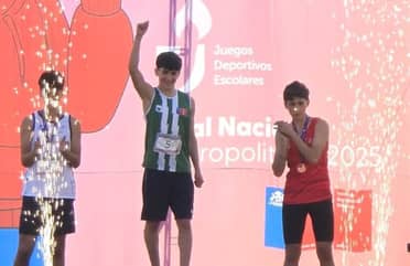 Simón González es el mejor del hexatlón en los Juegos Deportivos Escolares